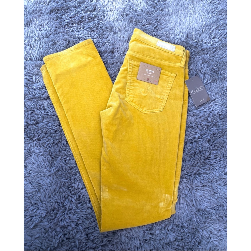 Adriano goldschmied AG Yellow corduroys Jeans